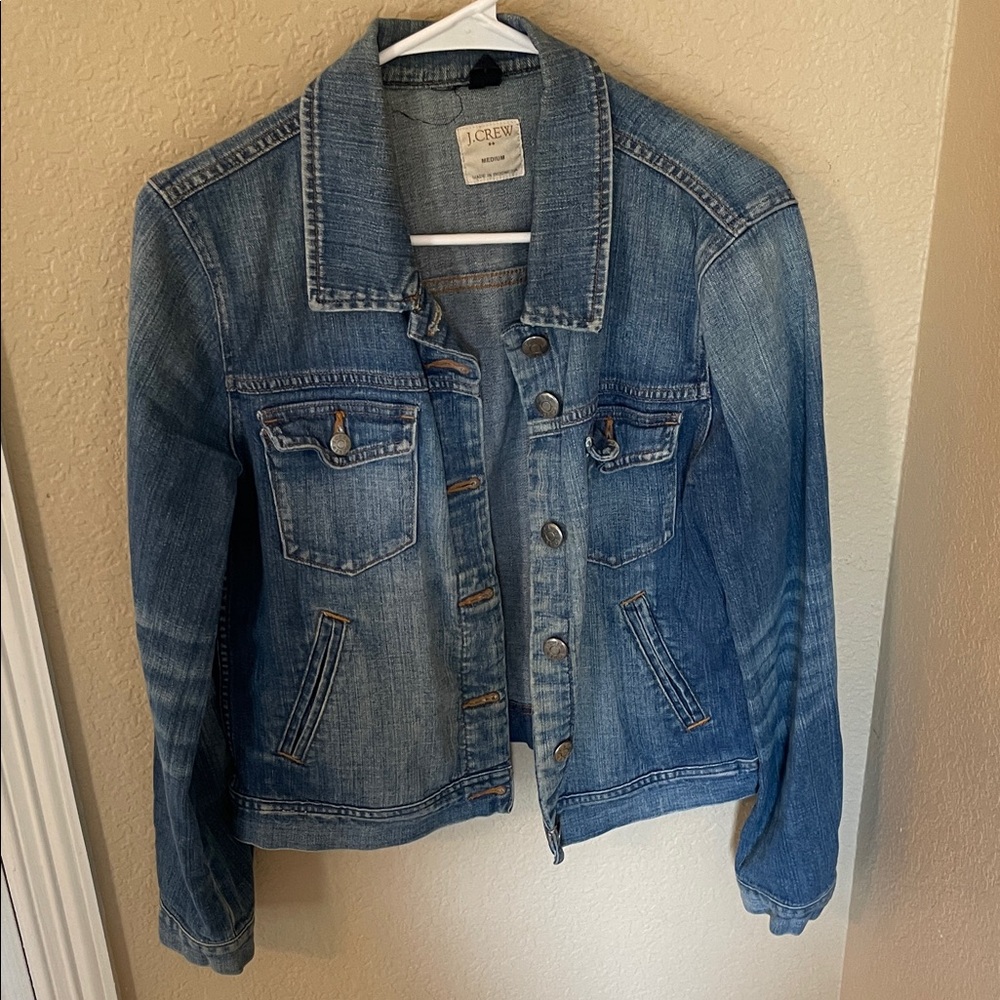 J. Crew Classic Blue Jean Jacket